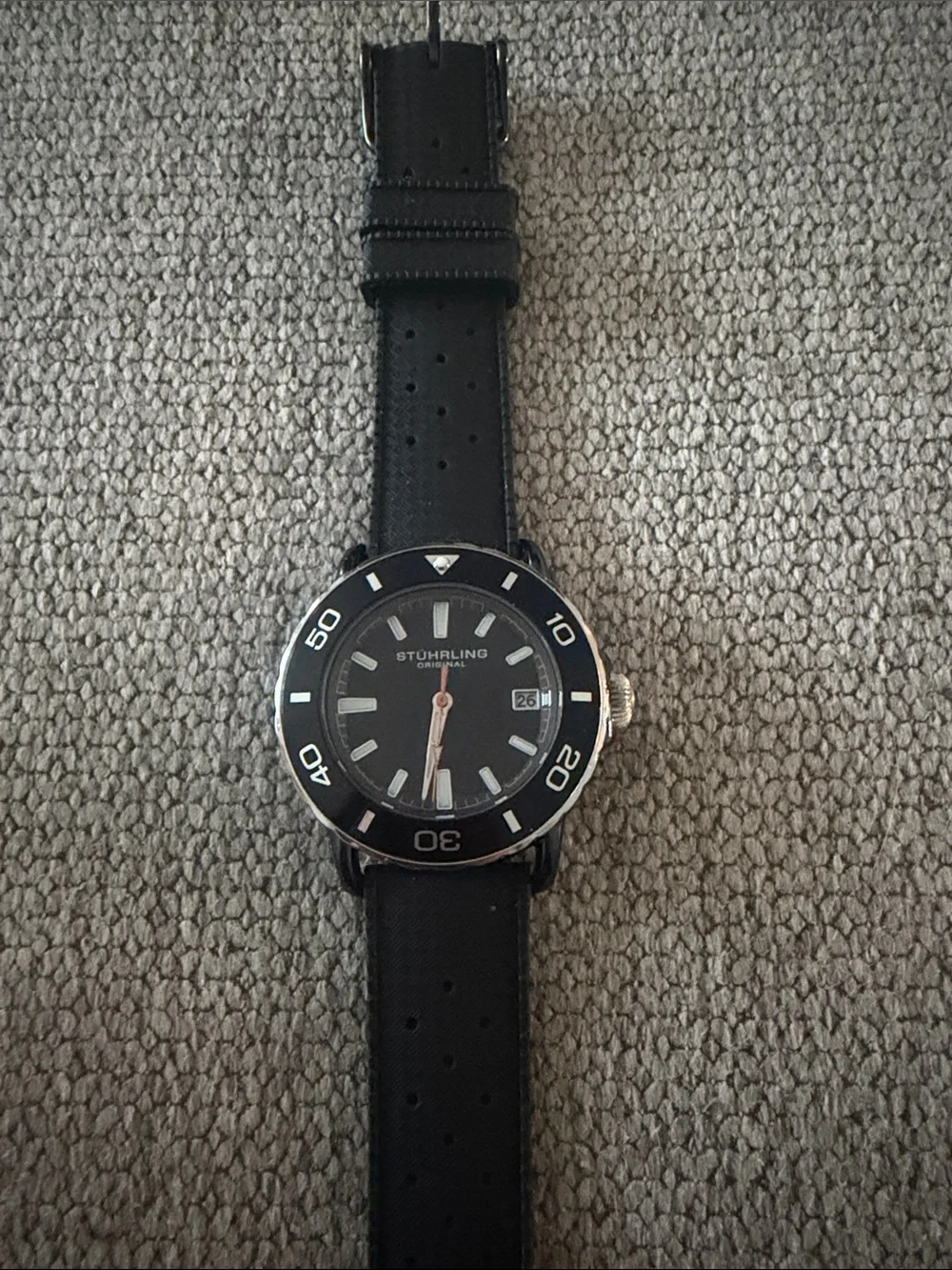 Men’s Black Swim Watch